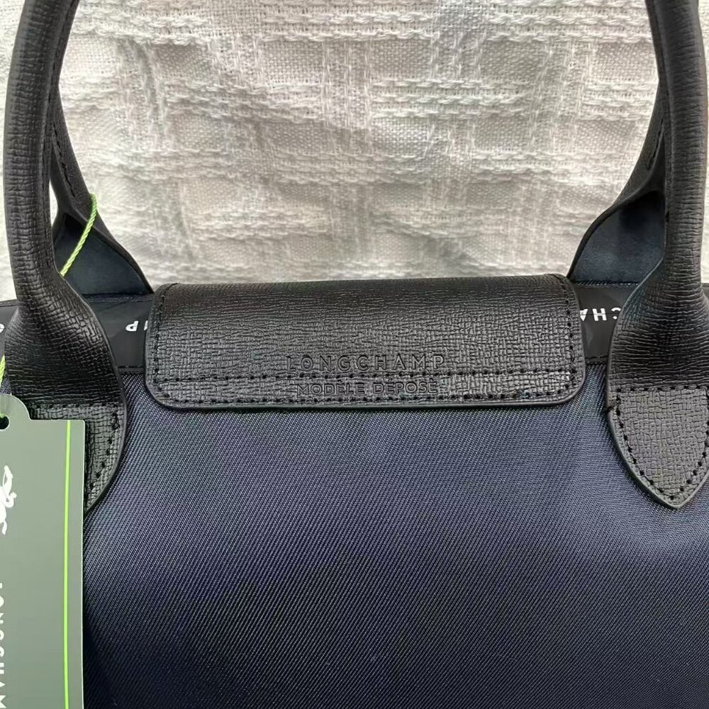 Medium Longchamp Navy Blue Crossbody Bag - Picture 5 of 5